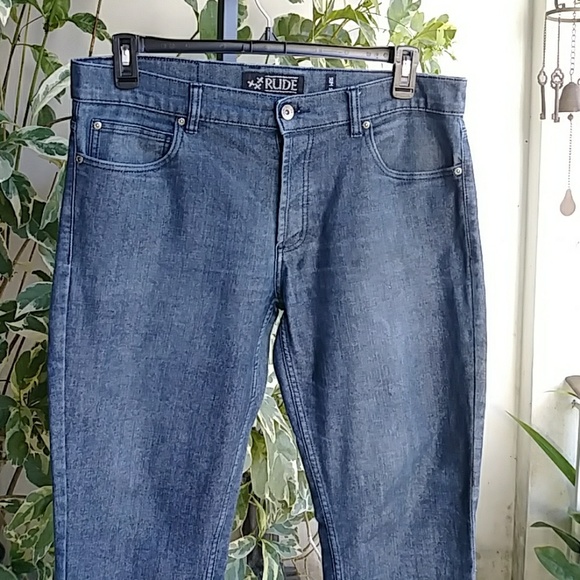 rude slim straight jeans